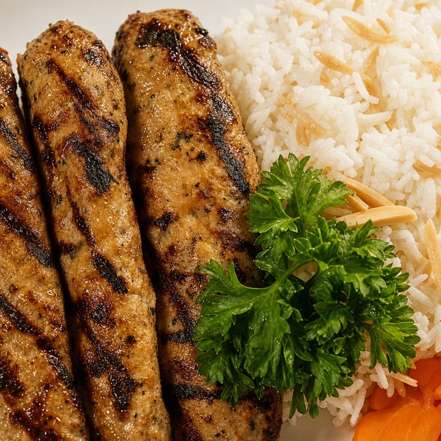Chicken Shish Kafta.